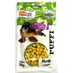 Повітряне тісто для риболовлі, Puffi Grizzly, Міні, 30г, смак Криль